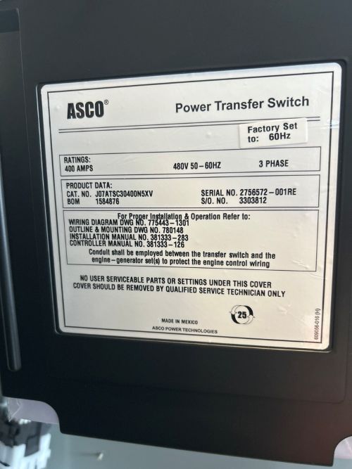 ASCO Power Transfer Switch - Image 4